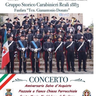 Concerto in occasione del 79° Anniversario MOVM V.Brig. Salvo D'Acquisto