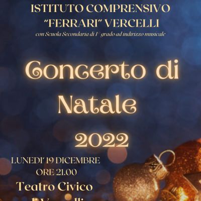 Concerto di Natale dell’ IC “Ferrari” di Vercelli