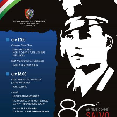 80° Anniversario M.O.V.M. V.Brig. “Salvo D’Acquisto”