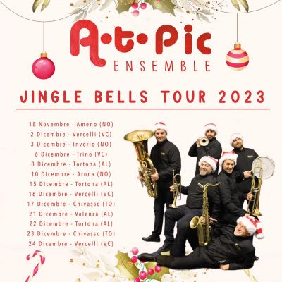 Jingle Bells Tour con l'A-T-pic Ensemble