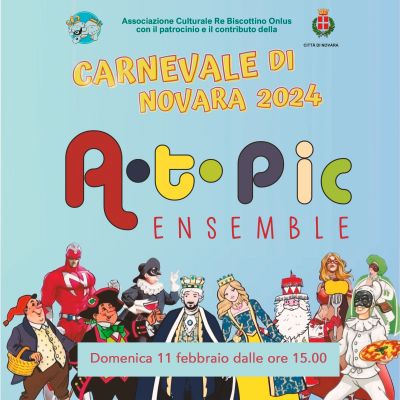 A-T-pic Ensemble per il Carnevale di Novara