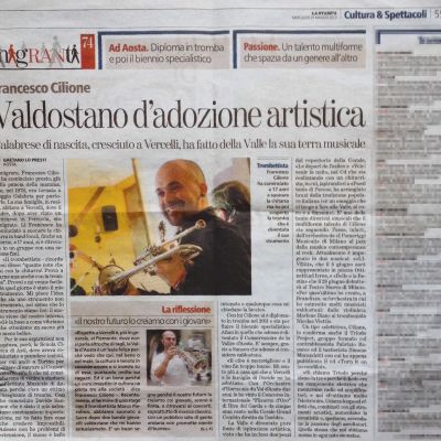 Interview by G. Lo Presti - "La Stampa" - Immigranti - May 29. 2013
