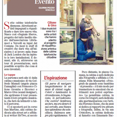 "La Stampa" - November 11, 2016 - Segnale Libero