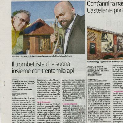 La Stampa - Interview by F. Simonetti (28 Feb 2019)