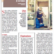 "La Stampa" - Nov 11, 2016 - Live "on the phone box"