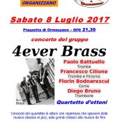 4ever Brass - Concerto a Valle Mosso (BI) - 8 Luglio 2017