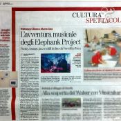 "La Stampa" - July 15, 2017 - Elephank Project live at IBIZA